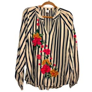 Anthropologie | Akemi + Kin | Manuela Blouse Large